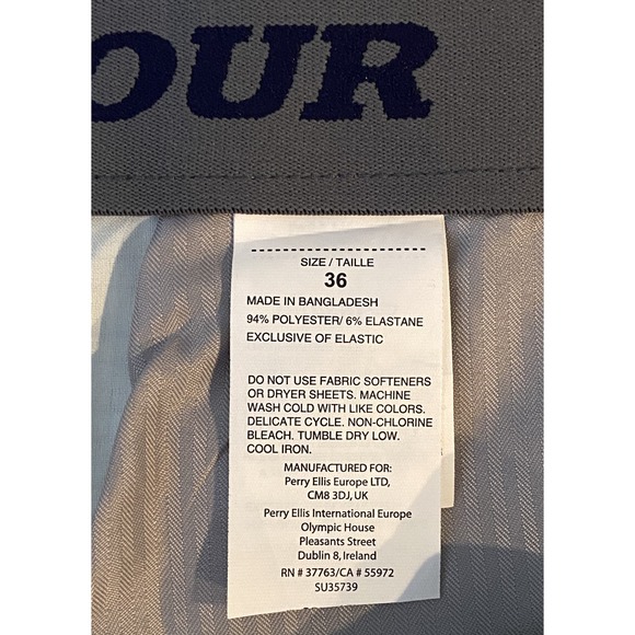 PGA Tour Men's 36W Shorts Moisture Wicking Stretch Flat Front Easy Care NEW - Picture 9 of 9